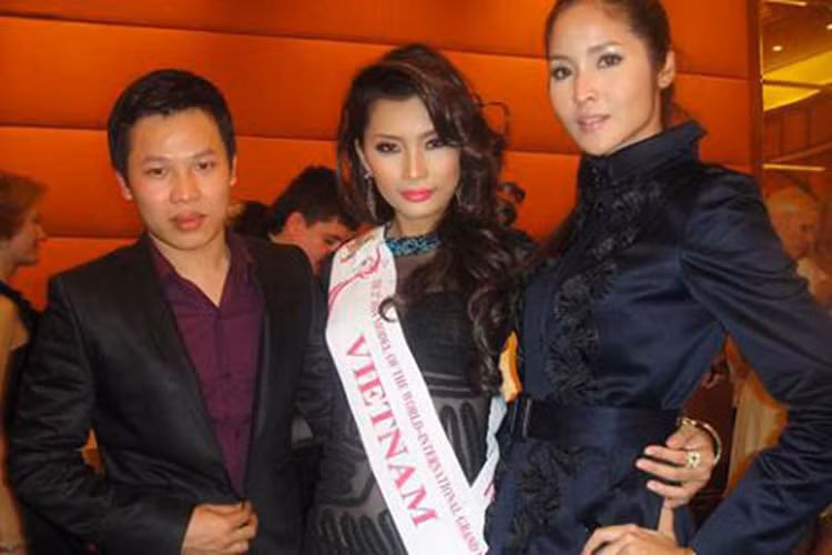 Tình mới tin đồn của Vĩnh Thụy gia nhập công ty người mẫu của Khắc Tiệp vào năm 2009 nhưng sau 2 năm quyết định ra đi. Ảnh: Vnmedia