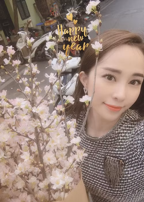 Năm 2014, Quỳnh Nga kết hôn với Doãn Tuấn. Sau khi lập gia đình, cô gần như ở ẩn. Ảnh: FBNV