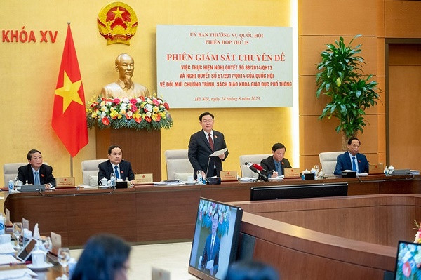 Sẽ thanh tra hàng loạt vấn đề liên quan đến sách giáo khoa Se thanh tra hang loat van de lien quan den sach giao khoa