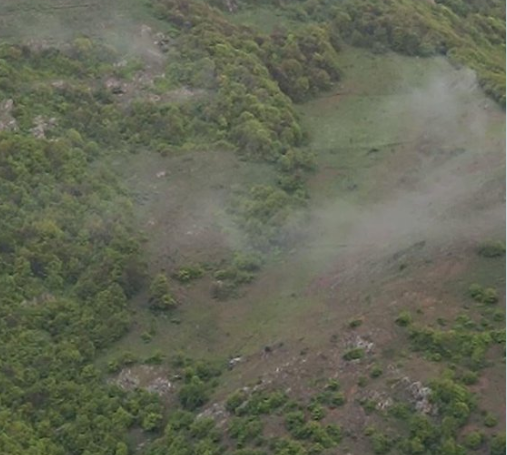 Hiện trường vụ rơi trực thăng khiến Tổng thống Iran thiệt mạng - Hình 2 Hien truong vu roi truc thang khien Tong thong Iran thiet mang-Hinh-2