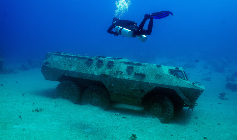 Giới chức trách cũng hy vọng bảo tàng này sẽ giúp giảm bớt áp lực lên các rạn san hô tự nhiên.