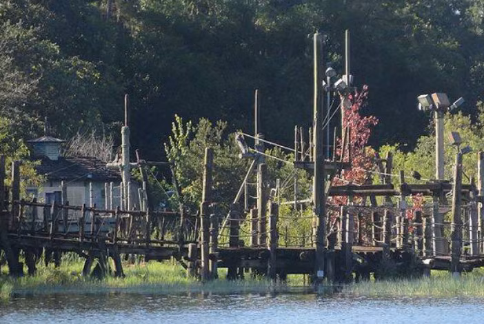 Một góc bên trong công viên.