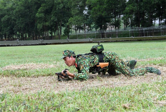 Tổng quãng đường chạy khoảng 1km. Đây là bài thi nặng về thể lực nên không có lợi thế với đội tuyển của Việt Nam. Hơn nữa, kết quả bài này không ảnh hưởng nhiều đến kết quả chung cuộc.