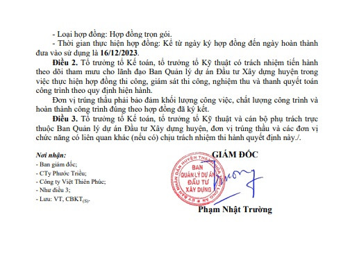 Long An: Cty Phước Triều một ngày trúng 2 gói thầu tại Thạnh Hóa - Hình 4 Long An: Cty Phuoc Trieu mot ngay trung 2 goi thau tai Thanh Hoa-Hinh-4