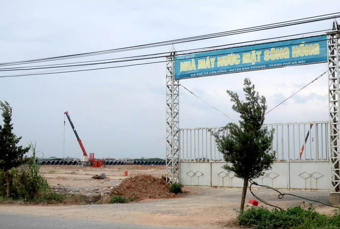 Nha may nuoc mat song Hong: Tien do 