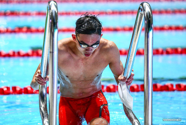 Thông số này đồng thời giúp kình ngư người Quảng Bình phá sâu kỷ lục SEA Games, với 1,48 giây tốt hơn kỷ lục là 3 phút 50 giây 56 do chính Sim Welson lập tại Kuala Lumpur năm 2017.