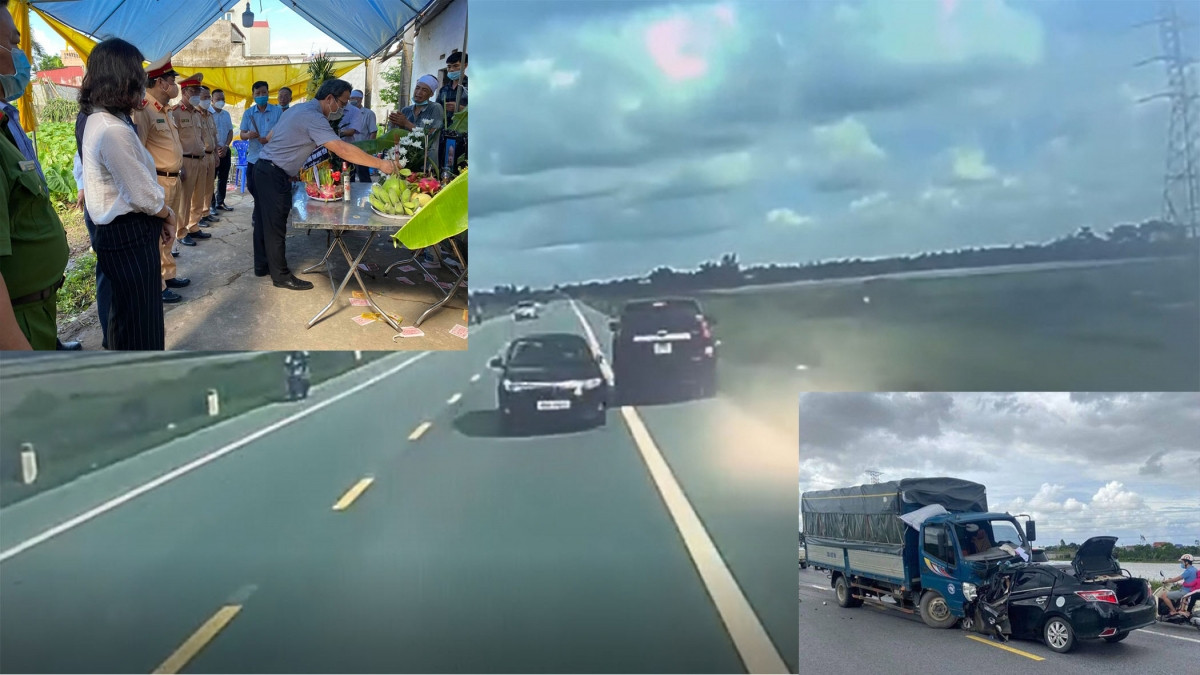  Ô tô con đấu đầu xe tải khiến 3 người tử vong tại Hưng Yên: Ngày 13/6, ô tô con mang BKS 89A-104.50 do anh Trần Văn Đạo (SN 1990, trú tại Ân Thi, Hưng Yên) điều khiển chở theo 2 người khi di chuyển đến địa phận xã Đặng Lễ, huyện Ân Thi, tỉnh Hưng Yên) đã tông thẳng vào đầu xe tải mang BKS: 20C-107.59 do tài xế Nguyễn Đình Quyết (SN 1985, trú tại Quỳnh Phụ, Thái Bình) điều khiển xe tải BKS: 20C-107.59 điều khiển. 