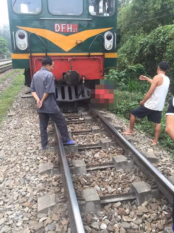 Hiện trường vụ tai nạn.