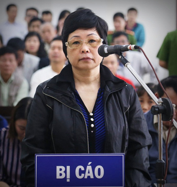 Bị cáo Châu Thị Thu Nga. Ảnh HL.