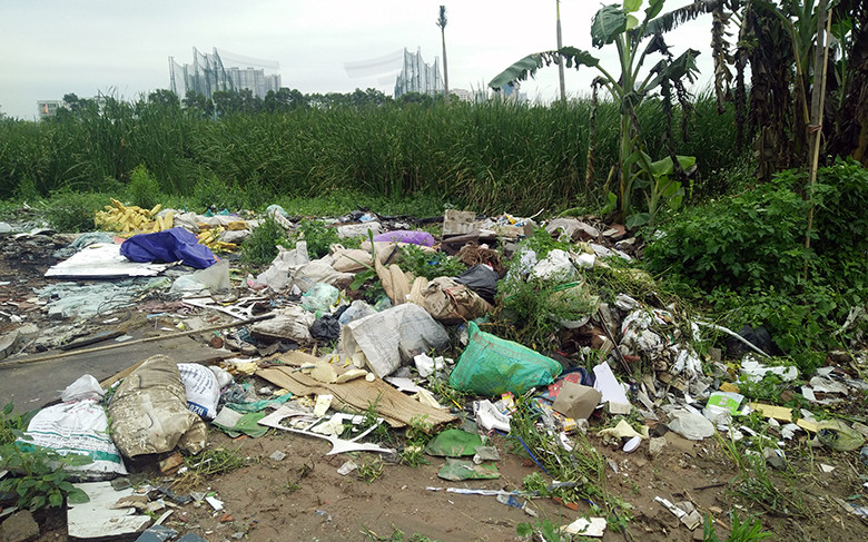 Hiện trường phát hiện thi thể của nạn nhân.