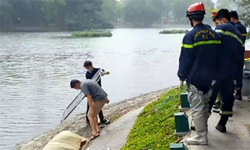 Hiện trường vụ việc.