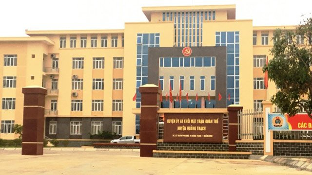 Huyện ủy Quảng Trạch, Quảng Bình