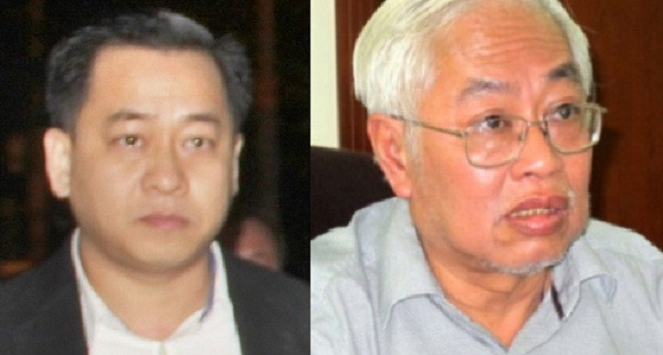 Hai bị can Phan Văn Anh Vũ và Trần Phương Bình