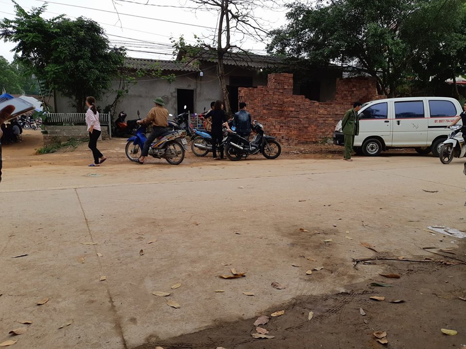 Ngôi nhà cháu A. nơi xảy ra vụ việc.