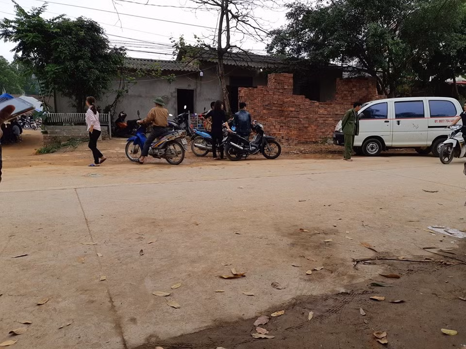 Ngôi nhà cháu A. nơi xảy ra vụ việc.