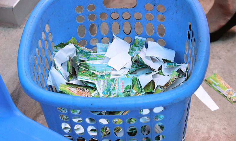 Lượng vé bán ra rất nhiều.