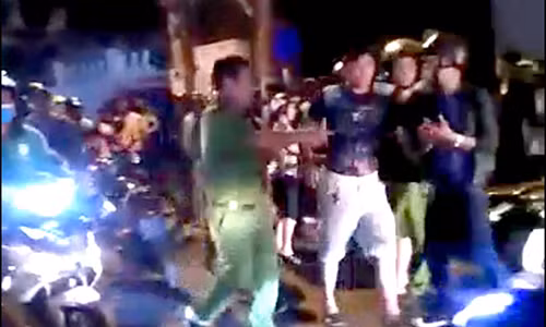 Hiện trường vụ việc. Ảnh Zing.