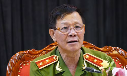 Ông Phan Văn Vĩnh - nguyên Tổng Cục trưởng Tổng cục Cảnh sát (Bộ Công an).