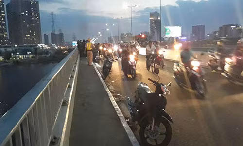 Hiện trường vụ việc. Nguồn Dân Việt.