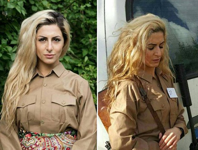 Cô sát cánh chiến đấu cùng lực lượng dân quân người Kurd trong 6 tháng,trước khi gia nhập lực lượng dân quân Peshmerga thêm 6 tháng nữa. Trong đêm đầu tiên trên tiền tuyến, Palani lần đầu tiên nhìn thấy cảnh chết chóc. Đồng đội của cô bị một tay súng bắn tỉa giết chết sau khi hắn nhận ra anh ta qua khói thuốc lá bốc lên.