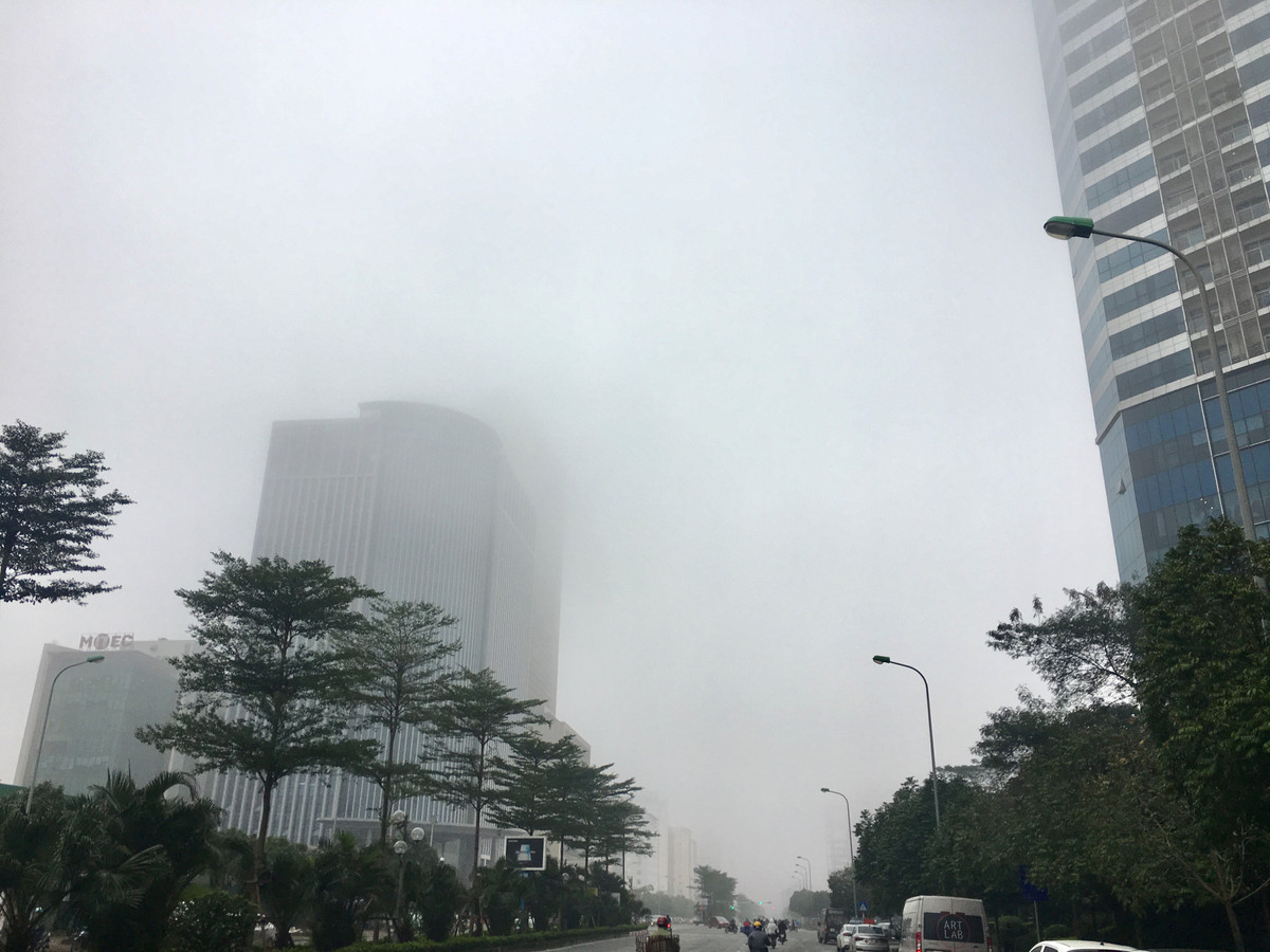 Ghi nhận tại đường Dương Đình Nghệ vào 9h30 sáng cùng ngày.