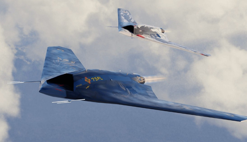 Máy bay không người lái “Thợ săn” là máy bay tấn công không người lái tàng hình tiên tiến nhất hiện nay của Nga, nó được thiết kế theo kiểu cánh bay có khả năng tàng hình cao, với khoang vũ khí lớn bên trong, có thể mang theo nhiều loại tên lửa và bom dẫn đường, đảm bảo khả năng tấn công mặt đất mạnh mẽ. Ảnh minh họa.