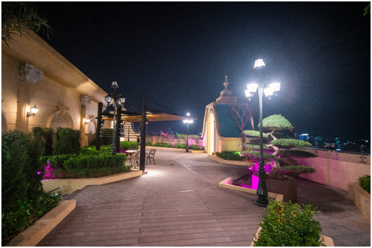 Khong gian tran ngap sac xuan tai khu can ho moi ban giao ven ho Tay-Hinh-3