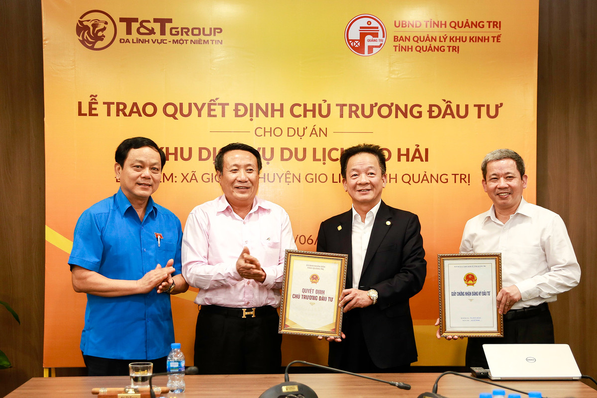T&T Group dau tu 1.650 ty khu dich vu - du lich tai Quang Tri