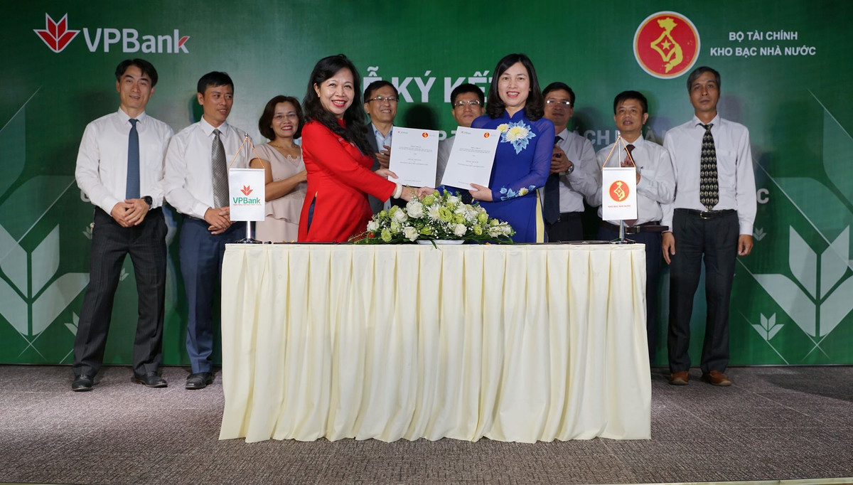 VPBank va Kho bac Nha nuoc ky thoa thuan phoi hop