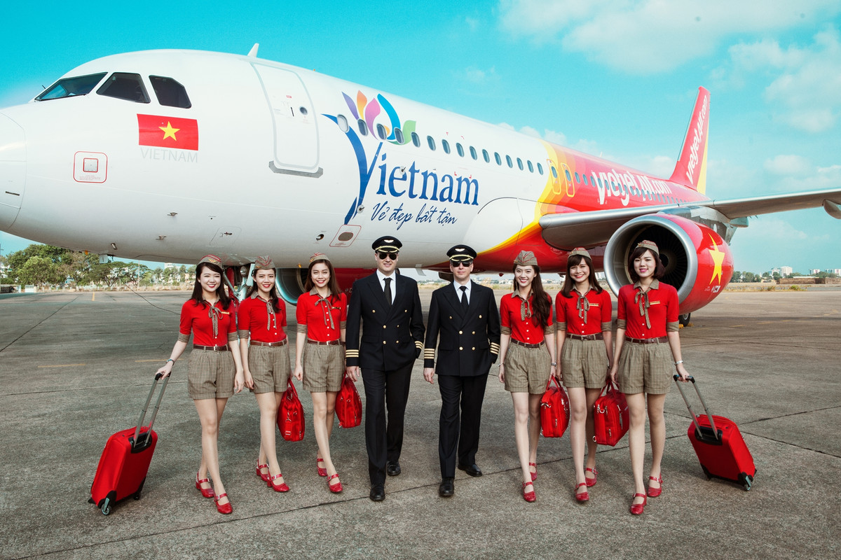 Bao la Viet Nam, bay xanh cung Vietjet voi ma giam ngay 50% gia ve