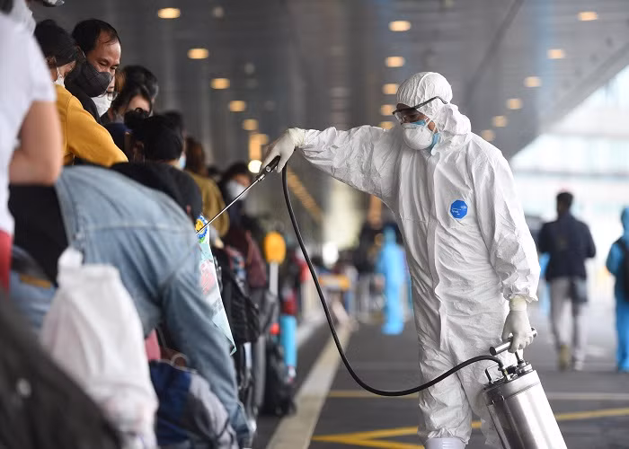 San bay Van Don don hon 500 nguoi Viet tu vung dich ve theo quy trinh dac biet