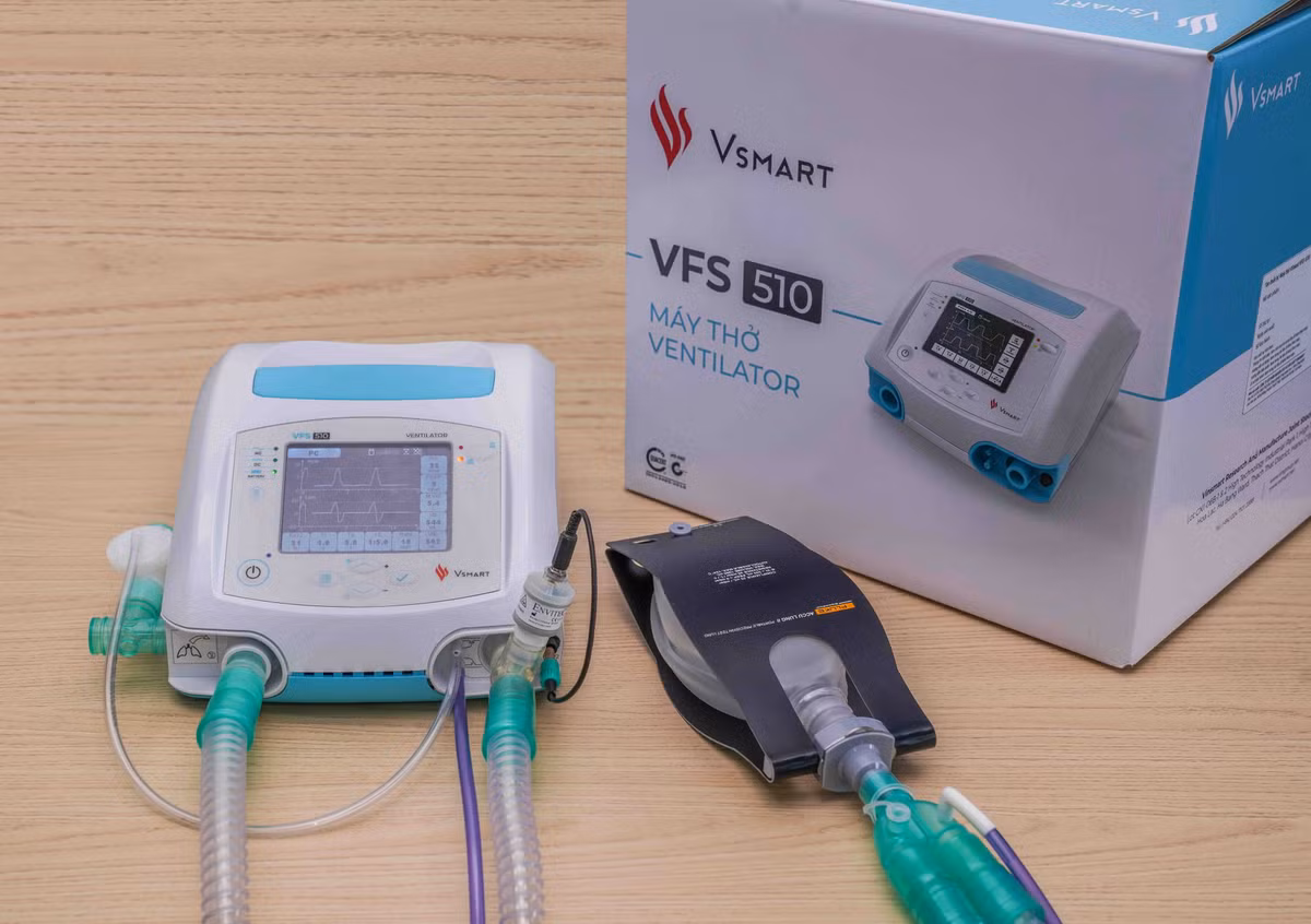 Tap doan Vingroup tang 2.400 may tho cho Nga va Ukraina