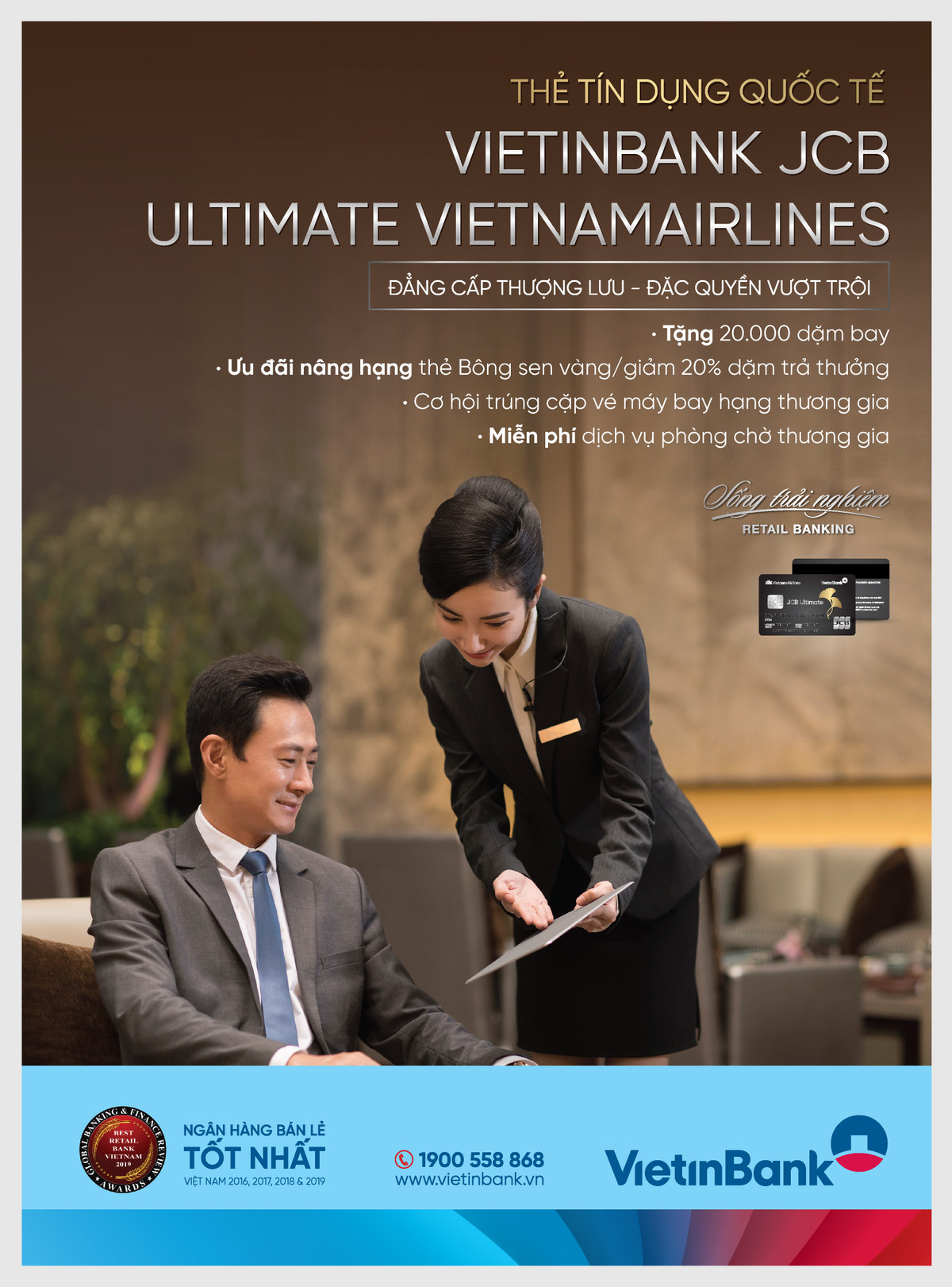 Chi tieu ngay - Tich luy dam bay voi The VietinBank Ultimate VNA