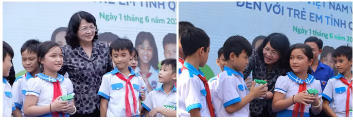 Vinamilk mang niem vui uong sua den voi tre em Quang Nam-Hinh-2