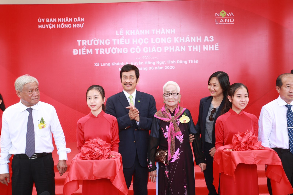 Khanh thanh ngoi truong dau tien theo chuan quoc gia tai Long Khanh