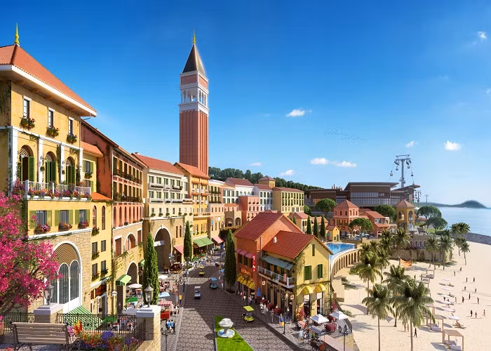 Pho dem soi dong Central Village: 