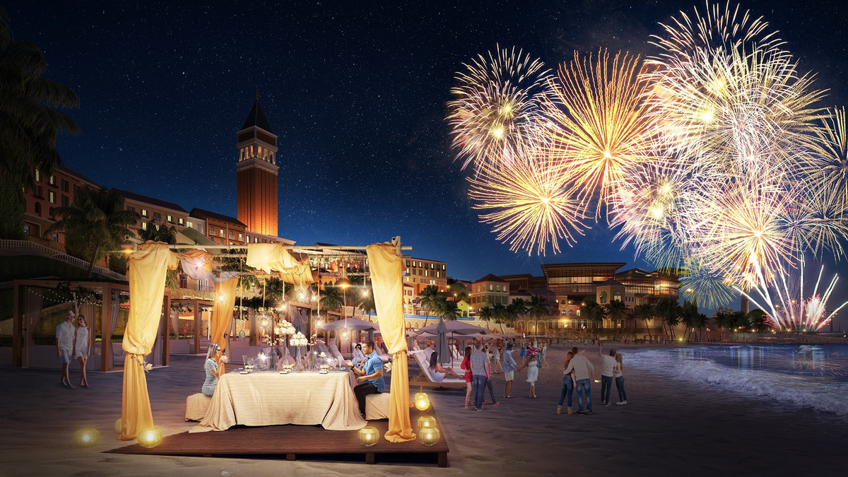 Pho dem soi dong Central Village: 