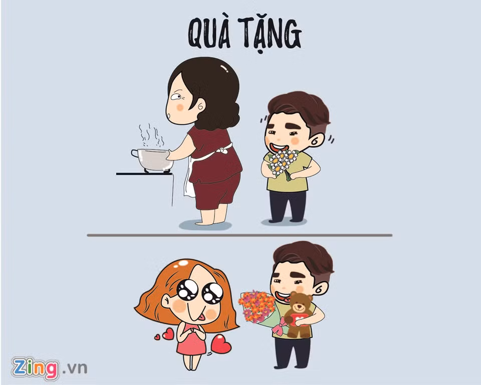 Phần lớn phái mạnh thường quan tâm đến việc bạn gái thích gì, tặng quà gì trong ngày 8/3. Còn với mẹ, họ không mấy phải "đau đầu" hoặc nhường "vinh dự" này cho bố.