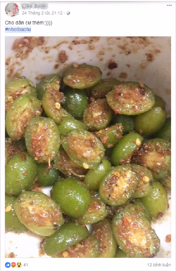 Nhót bao tử khiến hội chị em đua nhau chia sẻ rần rần tạo nên một trào lưu 'khoe nhót' trên mạng xã hội.