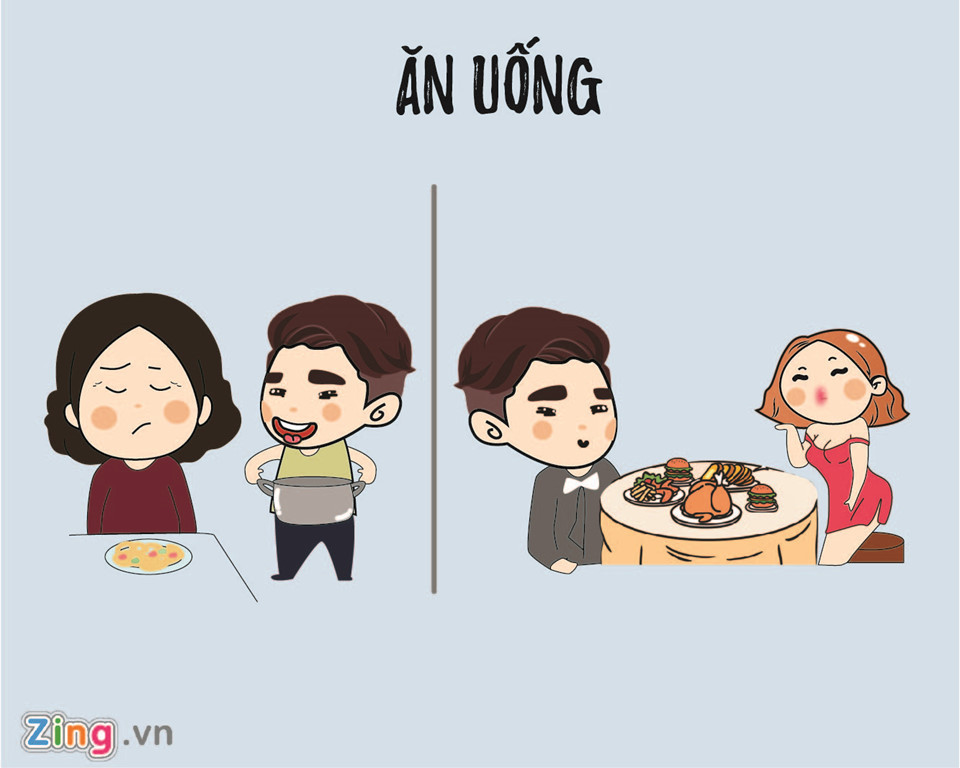 Trần Minh Tuấn (24 tuổi, TP.HCM) chia sẻ 8/3 năm nay, cậu dự định đi ăn tối ở một nhà sang trọng cùng người yêu và tranh thủ về nhà ăn trưa với mẹ.