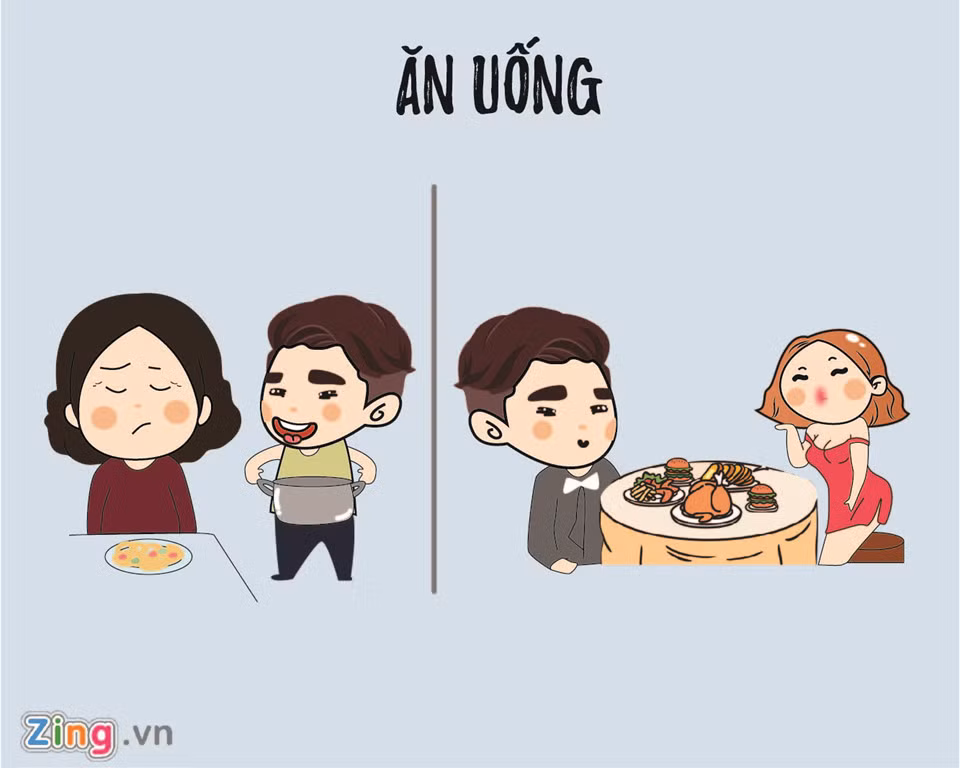 Trần Minh Tuấn (24 tuổi, TP.HCM) chia sẻ 8/3 năm nay, cậu dự định đi ăn tối ở một nhà sang trọng cùng người yêu và tranh thủ về nhà ăn trưa với mẹ.