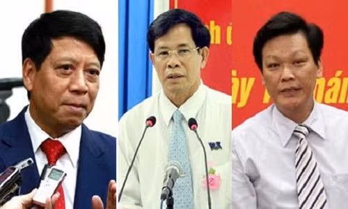 Vu Trinh Xuan Thanh Ba can bo cap cao bi ky luat