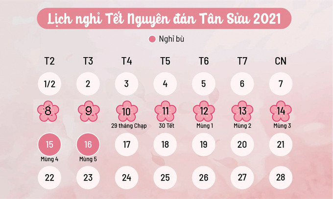 Chot lich nghi Tet Nguyen dan Tan Suu cua hoc sinh tai Ha Noi