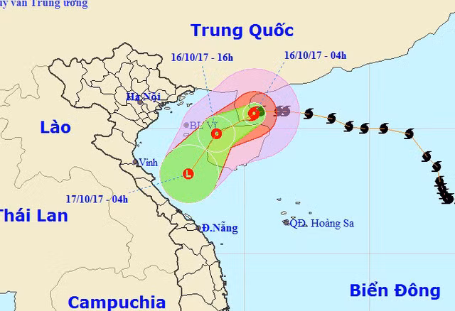 Bao so 11 sap vao Vinh Bac Bo, Ha Noi chuyen lanh