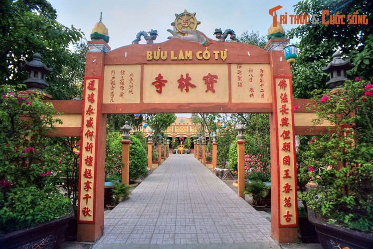 Trong đoàn người đến vùng đất mới có một vị ni cô am hiểu về cây thuốc nam, nên đã đến xóm Dầu (nơi ngày xưa nhân dân sống bằng nghề ép dầu mù u) lập am nhỏ để tu niệm và trồng cây thuốc chữa bệnh cho nhân dân quanh vùng.