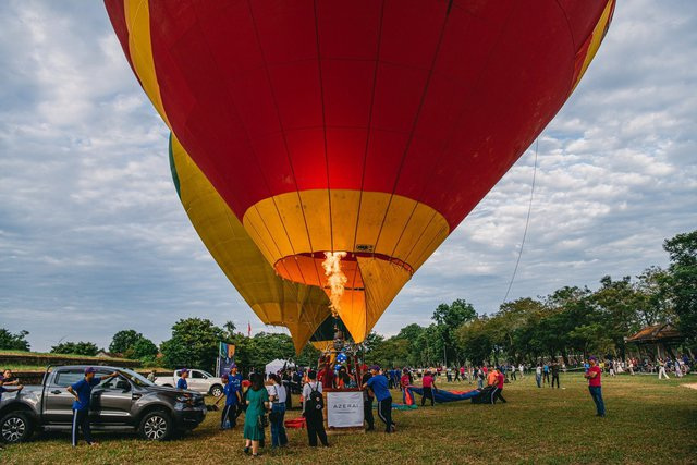 Nhieu hoat dong tai Le hoi Khinh khi cau quoc te “Hue - Net dep Co do