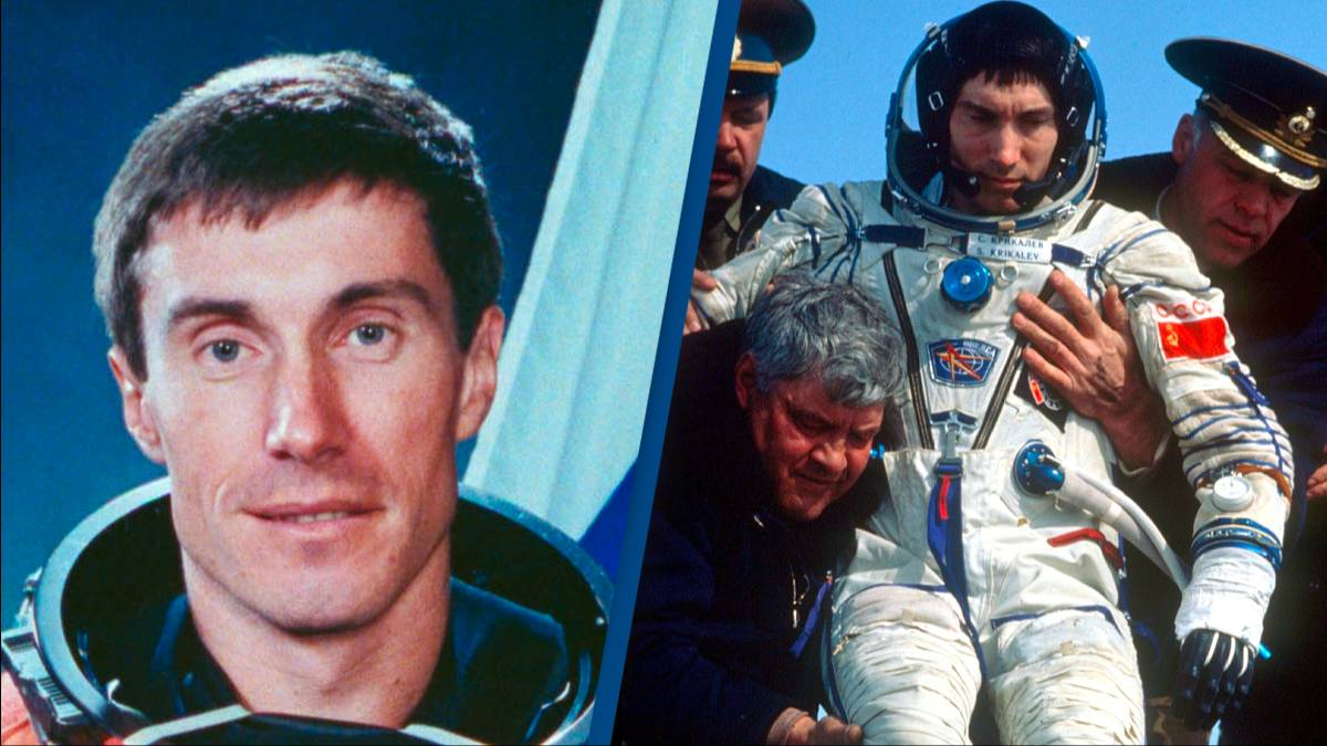 Sergei Krikalev đã đến Mir mà không hề biết rằng Liên Xô đang sắp sửa "biến mất".
