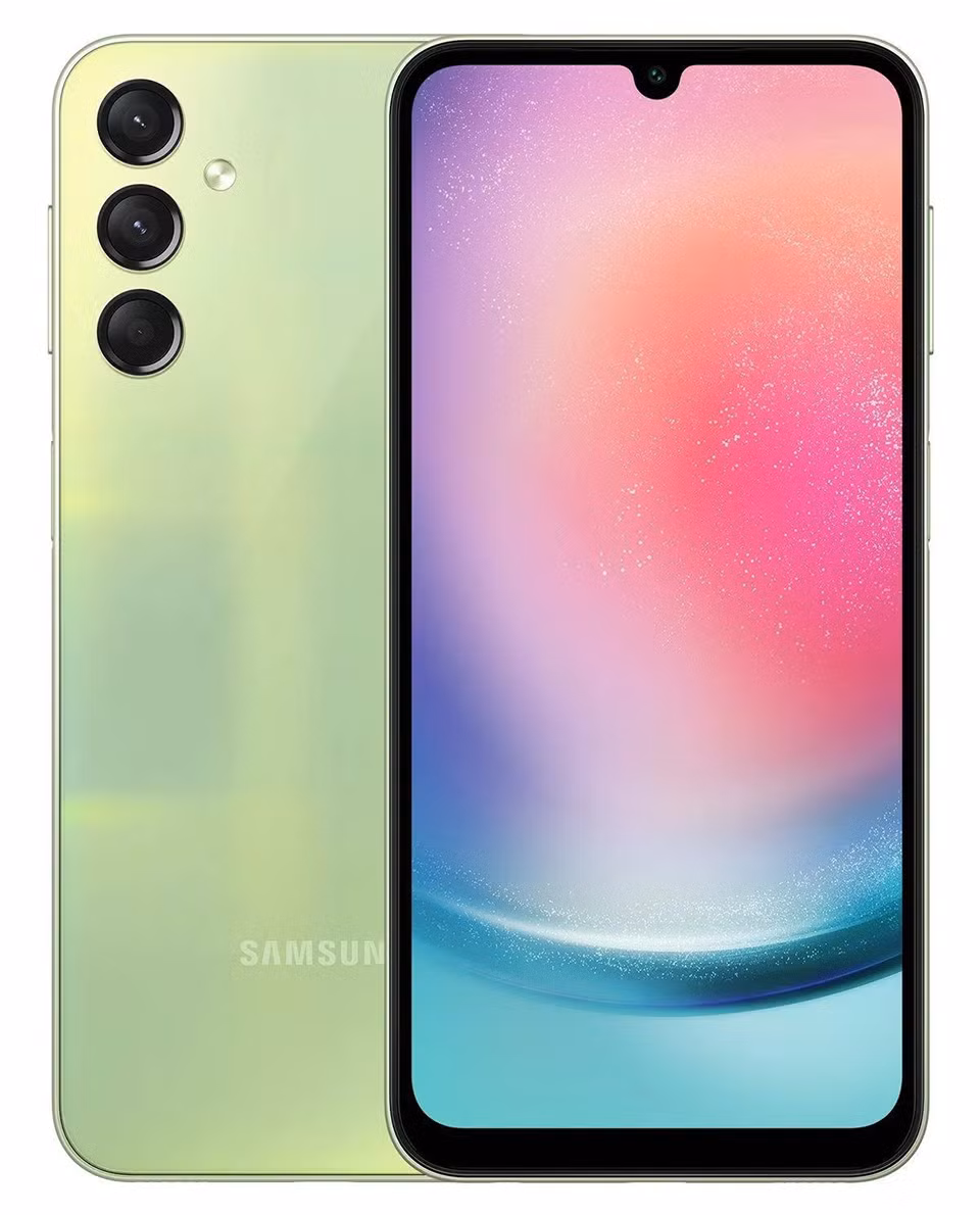 Về thiết kế, Samsung Galaxy A24 được trang bị màn hình IPS LCD kích thước 6.5 inch với độ phân giải 720 x 1600 pixel.