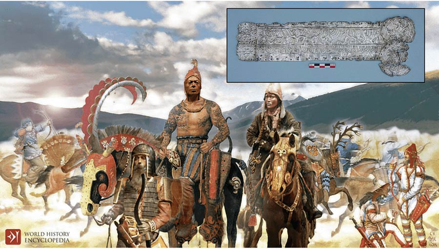 Xác chiến binh được xác định bởi trang phục và vũ khí được nhóm khảo cổ học đưa ra, bao gồm một chiếc áo quây phức tạp và một chiếc gươm lớn. Những khám phá này cung cấp thêm thông tin về phong cách sống và quan niệm tôn giáo của người Scythia cổ đại.