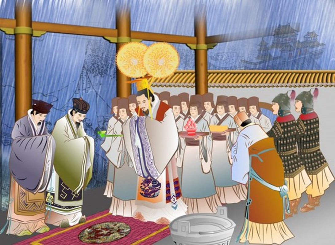 Các chuyên gia đã tìm được một số ngôi mộ chất đầy những bộ xương là bằng chứng của nghi lễ hiến tế người.